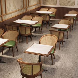 أثاث مقاهي ومطاعم رخامي، طقم مقاعد كابينة، طاولة وكرسي، أريكة ومقعد طويل، طقم جلوس للمطاعم - Product Image 2