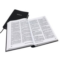 Service de livre de haute qualité, impression personnalisée en espagnol et en anglais, impression de la sainte Bible