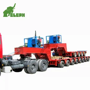 高品质SPMT自行式模块化运输车拖车缸桥运输待售