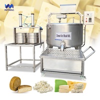 Machine à fabriquer du fromage entièrement automatique 500L, prix usine 200L, équipement de traitement du lait à petite échelle, industrie de la mozzarella en boules