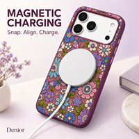 Casing Ponsel Anti Jatuh dengan Pelindung Lensa dan Penyangga Putar Bermotif Cork, Kompatibel dengan Apple 18/17/16/15/14 Pro/Pro Max Series