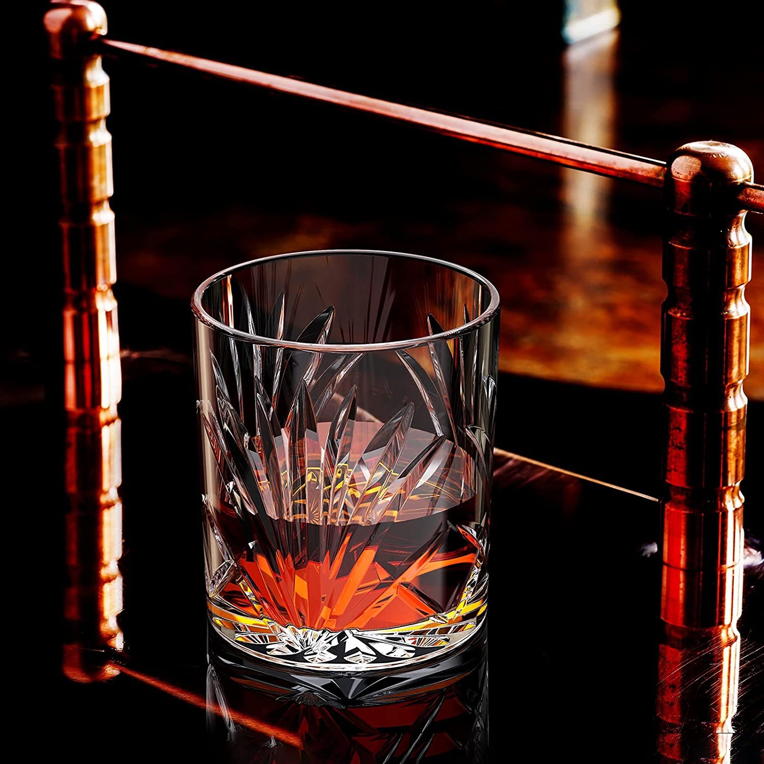 300ml Whiskey Glasses 10 oz  Lead-Free Crystal Clear Whiskey Glass