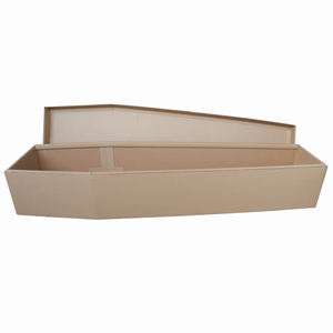 <span class=keywords><strong>Cercueil</strong></span> en satin biodégradable européen FUHAI avec intérieur en velours, pour adultes, garantie 1 an, respectueux de l'environnement - Product Image 2