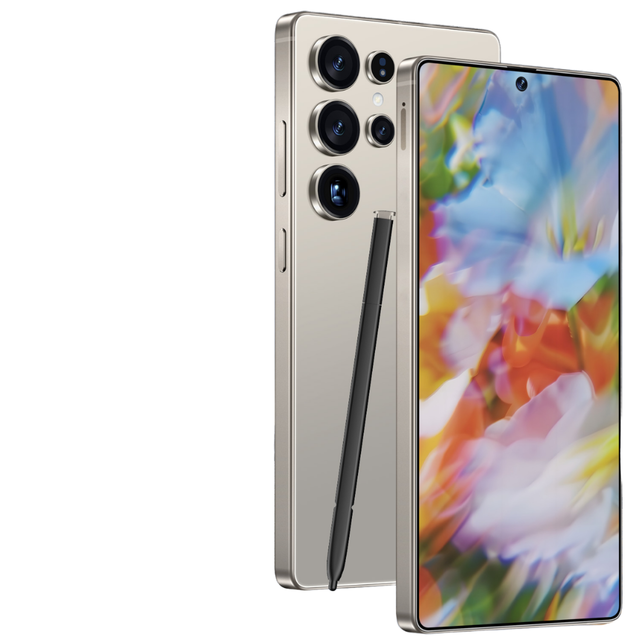 Hot Sale S26 Ultra 5G Smartphone 16GB+1TB 7.3 Inch HD 120Hz Screen Android 14 Deca Core 108MP Rear Camera English CDMA 7000mAh