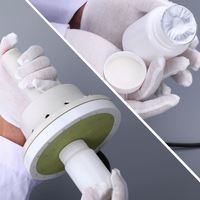 Bouteille de protéines en plastique HDPE blanc pour comprimés pilules médicaments capacité 50ml/100ml/200ml impression de logo personnalisé emballage de type joint