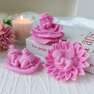 قالب شمع صابون سيليكون للأطفال بتصميم جديد لتزيين المنزل قالب شمع صابون من السيليكون ثلاثي الأبعاد على شكل عش للأطفال - Product Image 4