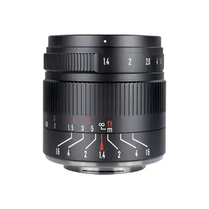 7 Artisans55mmF1.4Ii Objectif Zoom manuel Portrait à grandes ouvertures pour Sony E A6600 Canon EF-MCanons RF Fuji Micro 4/3 Nikon Z Mount