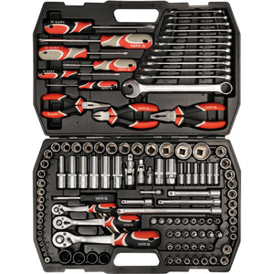 Juego de Herramientas Manuales Yato de 129 Piezas, Juego de Llaves de Tubo de 1/2 Pulgada, Acero al Cromo Vanadio, Herramientas para Reparación de Automóviles - Product Image 1