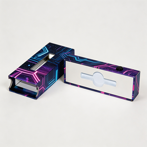 Caja deslizante ecológica de cartón reciclado con cierre de seguridad a prueba de niños para botellas de perfume y aceites esenciales - Product Image 3