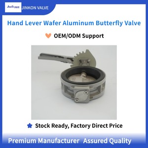 Vanne papillon en aluminium à commande manuelle, joint souple EPDM, <span class=keywords><strong>disque</strong></span> en acier inoxydable personnalisable, vanne papillon de qualité export - Product Image 2