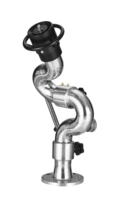 Canon à Incendie Flexible en Acier Inoxydable 304 et Alliage d'Aluminium pour Véranda