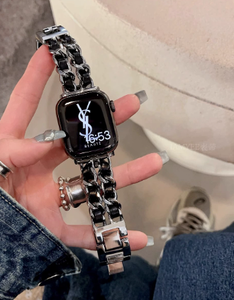Bracelet de montre intelligente en acier inoxydable de luxe <span class=keywords><strong>VILO</strong></span> pour montre 40 mm/44 mm/41 mm/45 mm - Durable et réglable - Product Image 4
