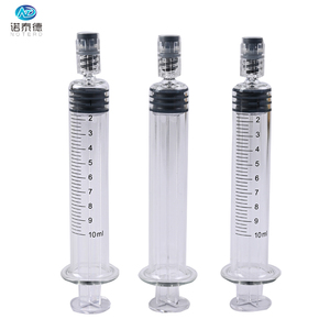 Toptan 1 ml 2.25ml 3ml altın gümüş Metal piston yağ distile cam şırınga - Product Image 6