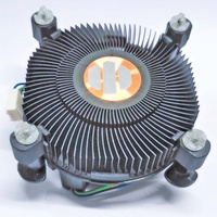 Ventilateur de refroidissement en aluminium noir OEM le plus vendu pour processeurs Intel LGA775 LGA1150 LGA1151 LGA1155 LGA1156