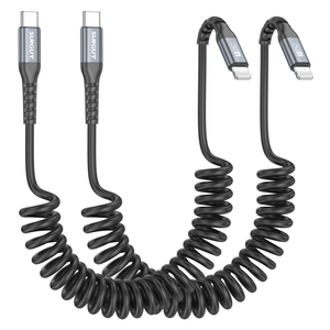 Cable USB Retráctil de Carga Rápida Tipo-C SUNGUY, Ecológico, Longitud Personalizada para Teléfono Móvil, Banco de Energía y Uso en Automóvil - Product Image 2