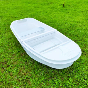 シーウォーカー折りたたみ式2.1mグラスファイバー漁船小型ディンギー川と湖用ソロスキフ - Product Image 2