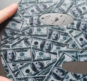 Masques en feuille en gros OEM ODM en vrac, marque privée tout-en-un avec formule personnalisée, masque facial en billet de banque, masque multifonction - Product Image 3