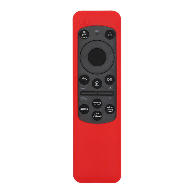 HUAYU H08 Silicone Remote Control Lanyard Anti Slip Protective Case for Samsung Tv Solar Remote