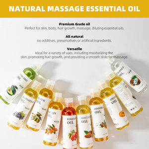 सौंदर्य त्वचा चेहरे की देखभाल जोजोबा डिय स्किनकेयर आवश्यक तेल पतला करने वाले तेल भिगोने नारियल पोषण शरीर मालिश वाहक तेल - Product Image 2