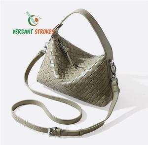 Verdant Strokes.VS-DG014A özel 100% hakiki deri kahverengi Tote kadın çanta <span class=keywords><strong>High</strong></span>-<span class=keywords><strong>end</strong></span> çanta fabrika özel kadın en kaliteli - Product Image 5