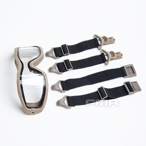 Серия FMA JT Spectra, двухслойные высокопрочные затвердевшие очки, противотуманные ветрозащитные тактические Защитные очки, модель TB1314B - Product Image 4