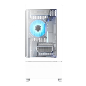 Jnp จากโรงงาน <span class=keywords><strong>ITX</strong></span> M-ATX ตู้เกมแบบหอคอยขนาดกลางพัดลมคอมพิวเตอร์ระบบระบายความร้อนด้วยน้ำเคสสำหรับเกมพีซี - Product Image 4