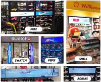 Pantalla LCD TFT de 22/28.6/35/50 Pulgadas, Panel de Barra Estirado, Reproductor de Video Publicitario con CMS Integrado, Pantalla para Estante de Supermercado