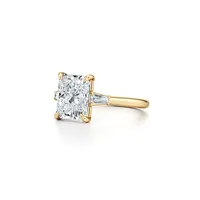 Bague MUSHAN personnalisée en argent sterling 925 avec moissanite couleur D VVS, accessoires de luxe simulés, bagues glamour, accessoires diamant