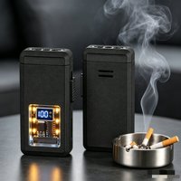 Briquet électronique jetable à réservoir visible Livraison gratuite UE/CA Livraison rapide DDP