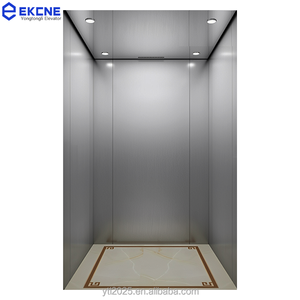 Venta Directa de Fábrica, <span class=keywords><strong>Ascensor</strong></span> de Pasajeros de 2-6 Pisos, Acabado de Espejo Interior, <span class=keywords><strong>Ascensor</strong></span> Comercial de Alta Velocidad de 6.0m/s sin Engranajes - Product Image 2