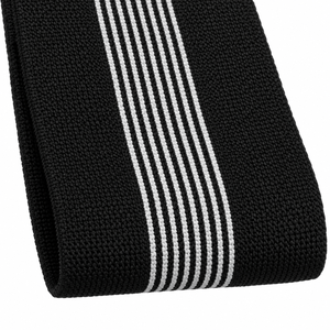 Sangles élastiques noires pour pantalon de cyclisme, ensemble de 2 pièces pour sécuriser les jambes des pantalons pendant les sorties à vélo - Product Image 3