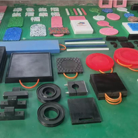 Profilé d'extrusion en U en plastique HDPE écologique haute résistance OEM professionnel, bande anti-usure extrudée en HDPE UHMWPE durable
