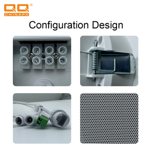 Qqpa SIP-805SH ลำโพงจิบ10W 6นิ้วพร้อม HDMI & APP ควบคุมเพื่อตรวจสอบความปลอดภัย | เสียงความละเอียดสูงสำหรับกล้องวงจรปิด - Product Image 4