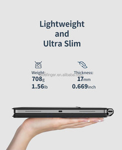 IPad Bìa Pro 13in, nhà máy bán buôn bảo vệ bảng trường hợp bìa, từ trường hợp bàn phím không dây bố trí mới" - Product Image 4