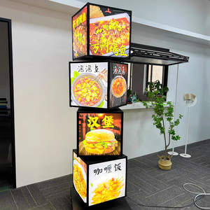 बाहरी दीवार लटकाने के लिए ऐक्रेलिक चमकदार कार्ड लाइट बॉक्स - Product Image 4