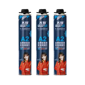 [XiBao] Wholesale Insulation Expanding Coloured Polyurethane Adhesive Closed Cell 750ml Spray Pu Foam Manufacturer