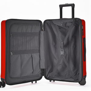 custom size <span class=keywords><strong>American</strong></span> tourist cheap luggage case print design carbon carryon luggage trolley - Product Image 6