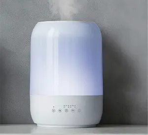 Umidificador de ar híbrido 5l, ultrassônico, névoa fria e quente