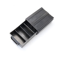 QXR Emebiol Q-DB2 165*120*60mm tiroir type noir en plastique ESD antistatique élément boîte