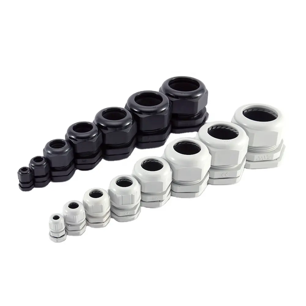 SY CE ROHS IP68 водонепроницаемый пластиковый Электрический M12 M16 M20 M24 M25 M32 M70 PG7 PG9 PG21 PG29 UL нейлоновый кабельный сальник