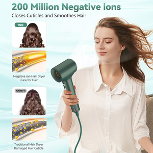 <strong>Hair</strong> <strong>Dryer</strong> 200 Million Negative Ion 110,000 RPM Brushless Motor Fast Drying 57dB Low Noise Electric Household <strong>Travel</strong> Plastic - Product Image 4