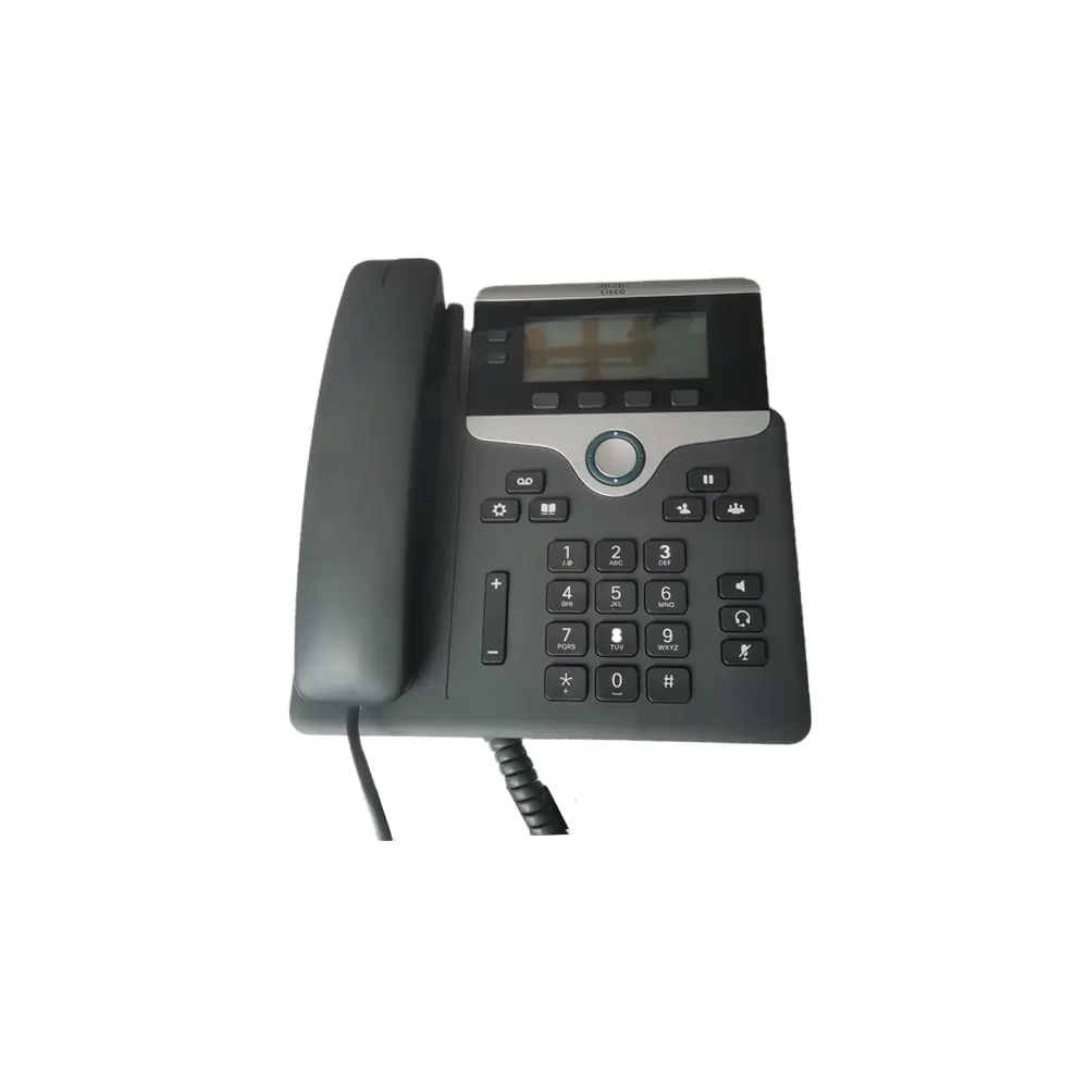 ใช้ต้นฉบับปิดผนึก UC โทรศัพท์7800ชุด CP-7821-K9 IP โทรศัพท์
