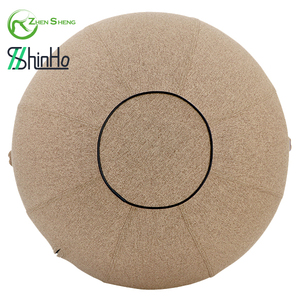 Zhensheng Imitation Cachemire Doux et Lisse Hot Seller Swiss Ball Balle de yoga en cuir avec couvercle Ensemble de balles de yoga avec pompe à usage domestique - Product Image 2