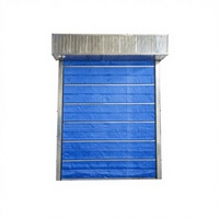 Système de barrière coupe-feu automatique en tissu inorganique PVC pour la sécurité des centres commerciaux et des supermarchés