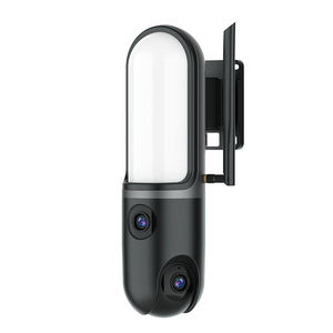 <strong>WiFi</strong> Dual Lens Outdoor Weather Resistant <strong>LED</strong> Wall Light, Garden Light, Night Vision Garden, Home Security <strong>Camera</strong> - Product Image 5