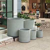 Pots de fleurs multicolores les plus vendus, pots de jardinage d'extérieur, pots en argile fibreuse écologiques avec trou de drainage
