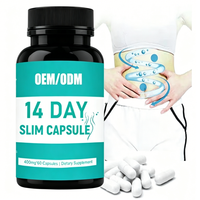 Compléments alimentaires OEM pour le transit intestinal : Capsules détoxifiantes et amincissantes à la feuille de Senna pour un nettoyage du côlon en 14 jours