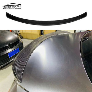 Aileron arrière en fibre de carbone de haute qualité de style V pour Mercedes W205 Classe C C63 4 portes - Product Image 2