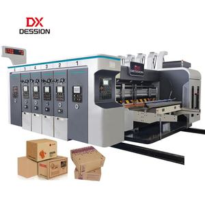 Máquina de Impresión Flexográfica y Troquelado Totalmente Automática, Nueva, para la Impresión y Fabricación de Cajas de Pizza de Alta Calidad - Product Image 1