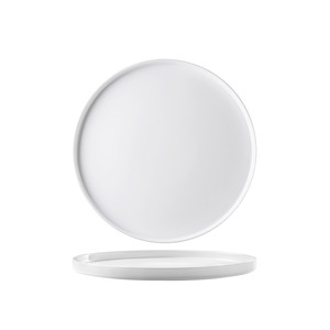 Plato de Cena Bormioli Rocco Grangusto, Cristal Blanco Cucina, 21 x 1.8 h cm, Suministros para Restaurantes, Vajilla para Catering, Venta al por Mayor - Product Image 1